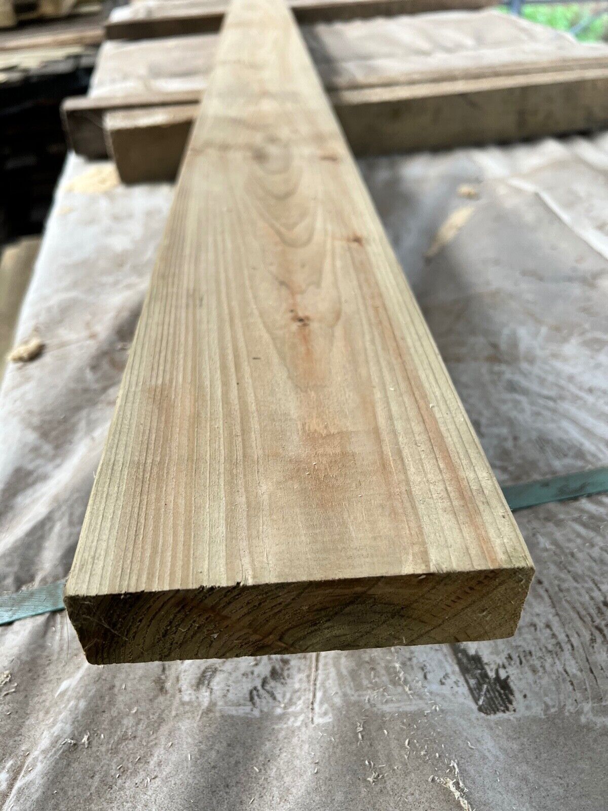 Length of tanalised CLS timber