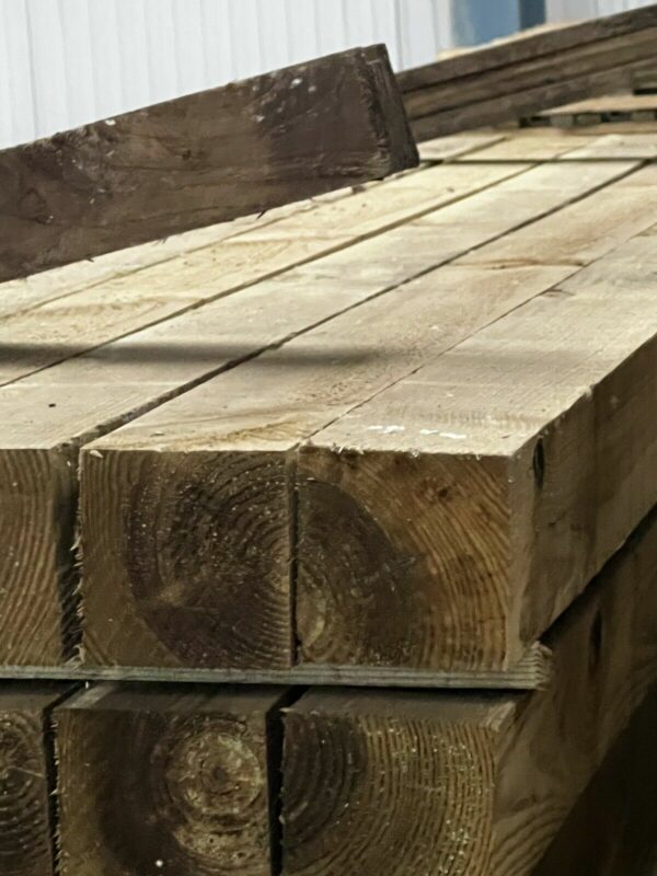 Length of Sawn Tanalised Fence Posts