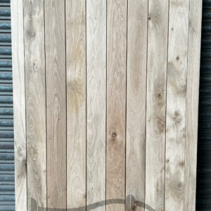 Oak full board garage side door