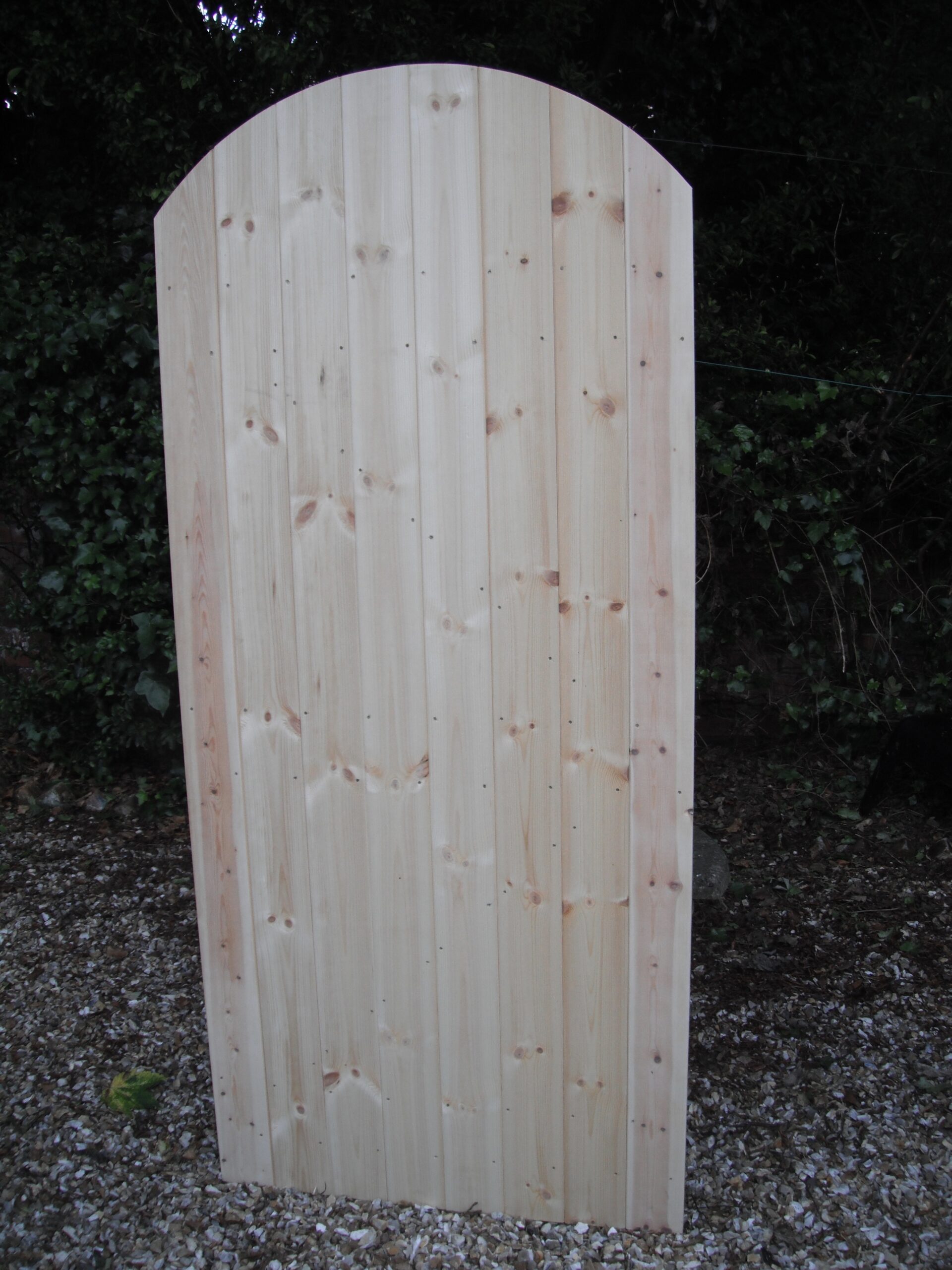 6ft curved top garden side gate