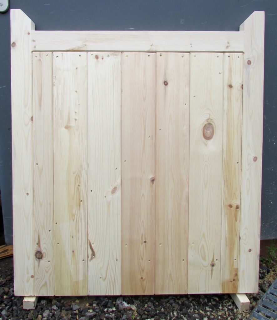 3ft wooden garden side gate
