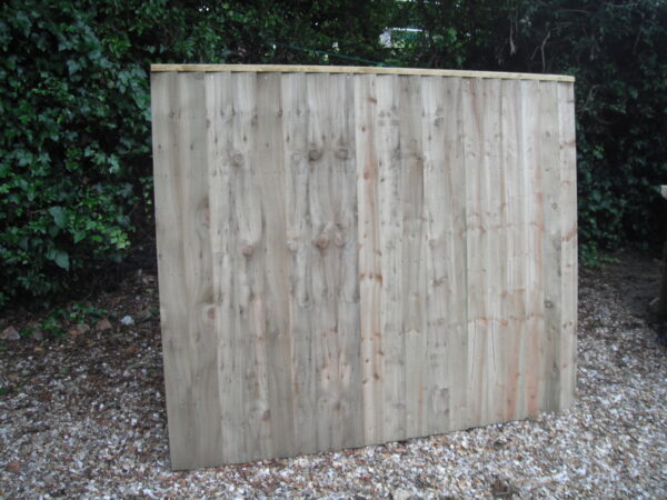Heavy duty wooden fence panel