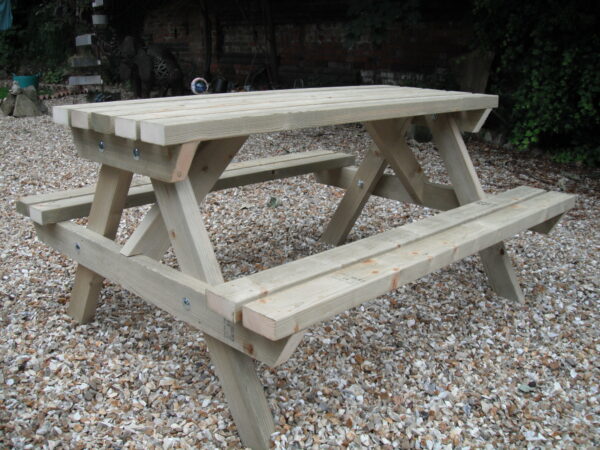 Tanalised Picnic Table Bench